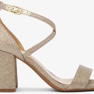 Michael Kors Sophie Flex Glitter Heels